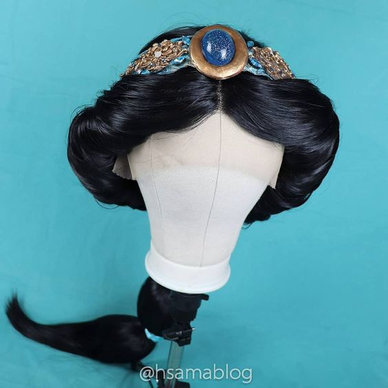 Couture Wig Enchanted Agrabah Jasmine