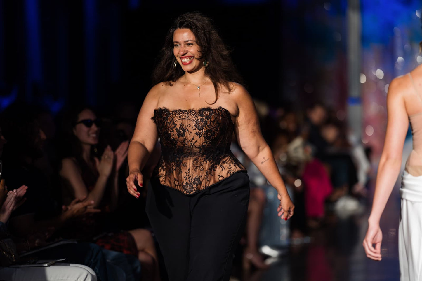 Lace Corset Ebony