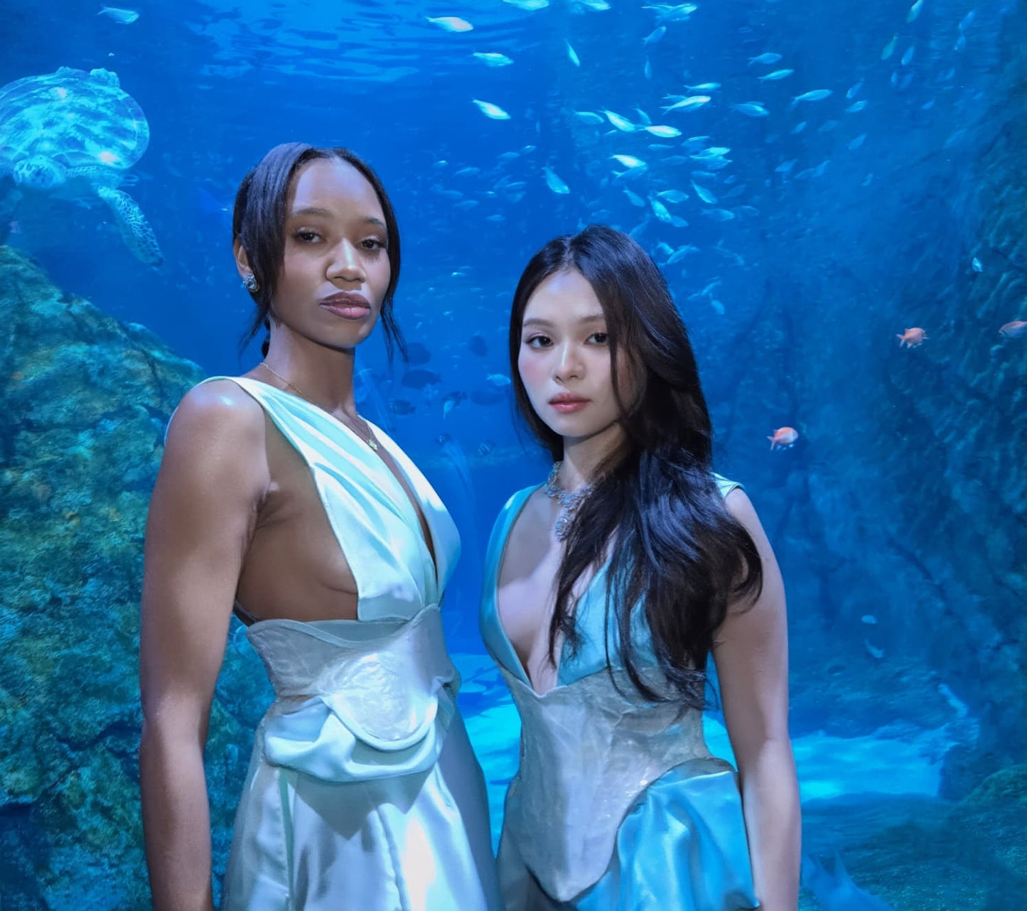 Corset Mermaid in Mother-of-Pearl