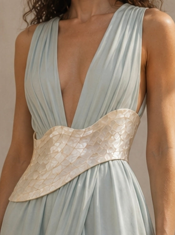 Corset Marina in Mother-of-Pearl
